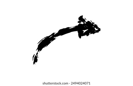 conjunto de Colección de flecha dibujada a mano de Vector