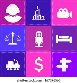 set of vector icon 