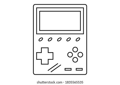Set of vector icon Game tools