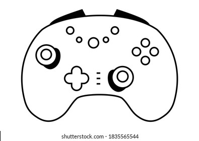 Set of vector icon Game tools