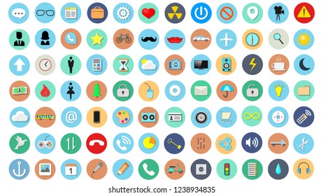 Set of vector icons