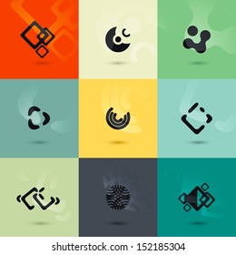 Set of vector  icons