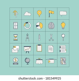Set of vector icons