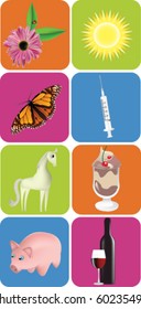 Set of vector icons