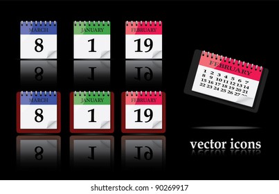 set of  vector icons