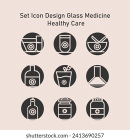 Conjunto de iconos vectoriales para limpieza y electrodomésticos. Ilustración vectorial.