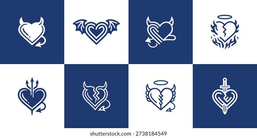 A set vector icons