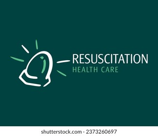A set of vector icons and logos medicine and health