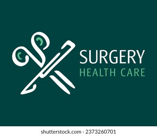 Eine Reihe von Vektorsymbolen und Logos für Medizin und Gesundheit