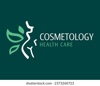 Un conjunto de iconos vectoriales y logos medicina y salud