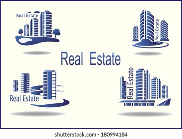set of vector icons Real Estate 