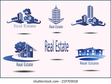 set of vector icons Real Estate