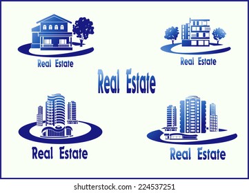 Set of vector icons Real Estate