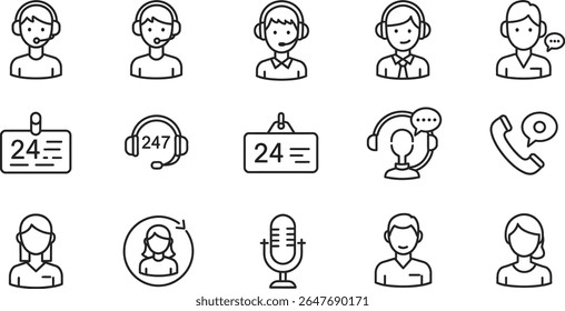 Set of vector icons: religious symbols, women, people, business, and baby toys in black silhouette designs