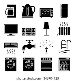 Set of vector icons "Smart Home. Internet of things. Part 2: Things"
The complete set consists of four parts:
Part 1: Home Settings
Part 2: Things
Part 3: Security
Part 4: Controllers