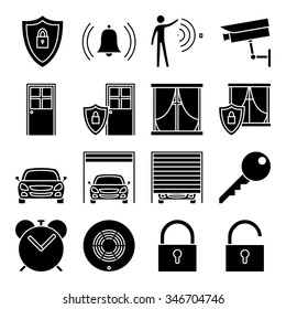 Set of vector icons "Smart Home. Internet of things. Part 3: Security"
The complete set consists of four parts:
Part 1: Home Settings
Part 2: Things
Part 3: Security
Part 4: Controllers