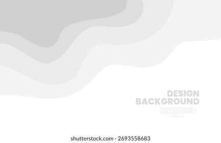set vector Illustration white liquid and fluid abstract for banner template