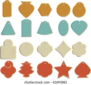 set of vector illustrations Tags