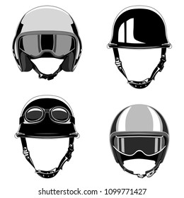 enkelt krokodille Afledning Free motorcycle helmet - Vector Art