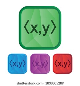 set of vector inner product symbol, algebra symbol