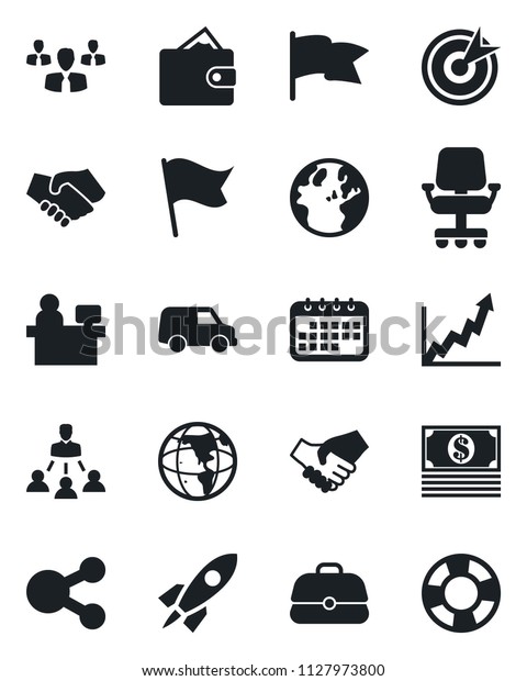 Set of vector isolated black icon - manager place
vector, hierarchy, target, group, rocket, handshake, wallet, earth,
growth graph, office chair, calendar, flag, cash, case, car, social
media