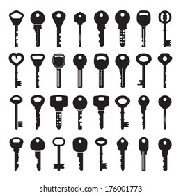 Set of vector keys