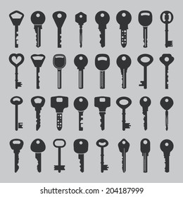 Set of vector keys