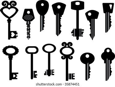 Set of vector keys