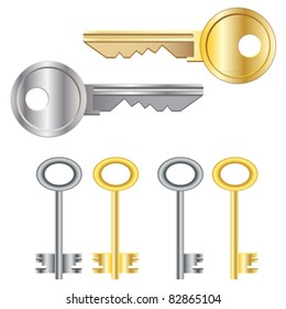 Set of vector keys