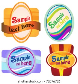 set vector labels