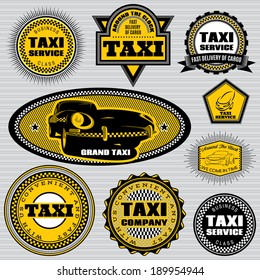 set of vector labels to topic taxi and trucking