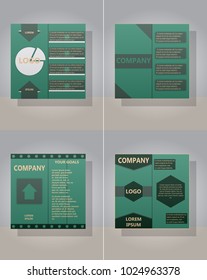 Set of vector layout background set. For art template design, list, front page.