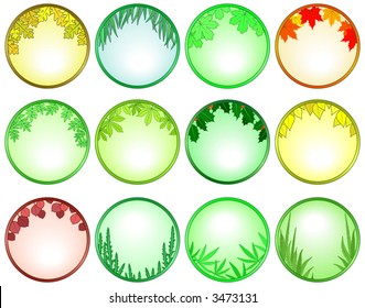 Set of vector leaf frames