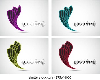 Set of Vector Logo Design Template. Vector illustration.