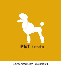 set of vector logos for pet shop or veterinary. 
