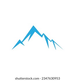 Set of vector mountain and outdoor adventures logo

