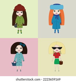 Conjunto de juguetes vectoriales multicolores sobre un fondo aislado. lindo juguete, diseño para niños