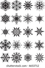 conjunto de ornamentos vectoriales y diseños