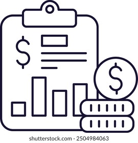 Establezca los iconos del contorno del Vector en diseño plano con los Elementos para los conceptos móviles y los App del Web. Colección de infografía moderna logo y pictograma.