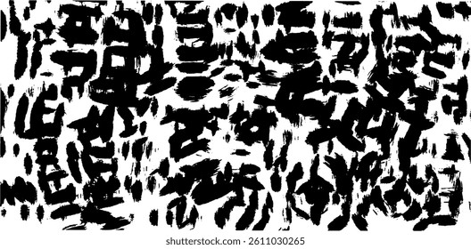 Set of vector paint brush stroke, ink splatter and artistic design elements. Dirty watercolor texture, box, frame, grunge background, splash or creative shape