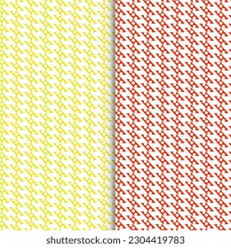 Set of Vector Patterns In Flat Colors, Abstract geometric pattern with lines, rhombuses A seamless vector background.