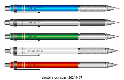 Set of vector pencil