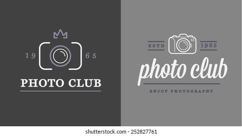 Camera Club Logo Images Stock Photos Vectors Shutterstock