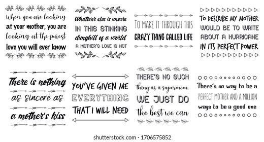 Set 10 Hand Drawn Fonts Script Stock Vector (Royalty Free) 519432514