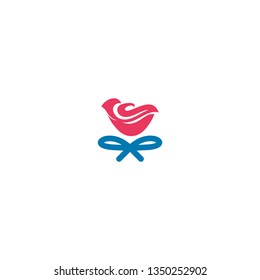 Set of vector silhouettes of rose flowers