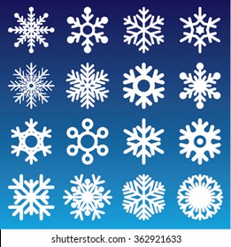 43,308 Set simple snowflakes vector Images, Stock Photos & Vectors ...