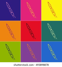 Set of vector spaceships. Cosmos. Space cartoon icons set. Flat universal rocket icons. Colorful sputnik, satellite,spaceships. Rocket set