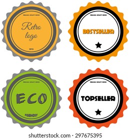 Set of vector stamps for various use.