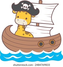 
Set Vector Stock Illustrations Isolated of Baby Giraffe.
Cute giraffe animals with various activities.
Funny sticker of Giraffe animal kids.