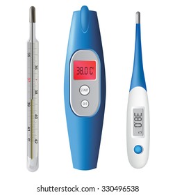 Set of vector thermometers